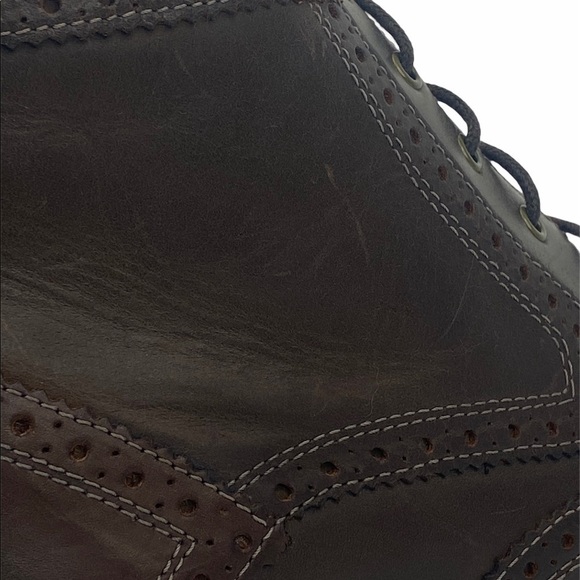 Nunn Bush Odell Wingtip Rust Dress Boots - Picture 11 of 16